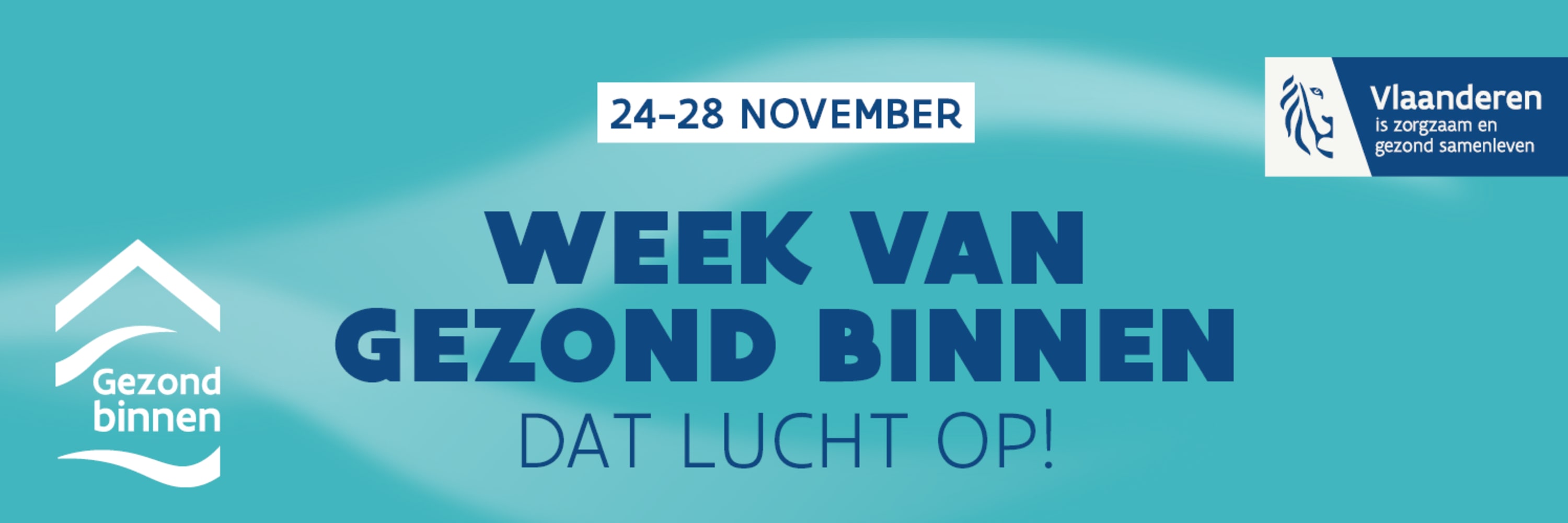 Week van Gezond Binnen 2025 - website banner