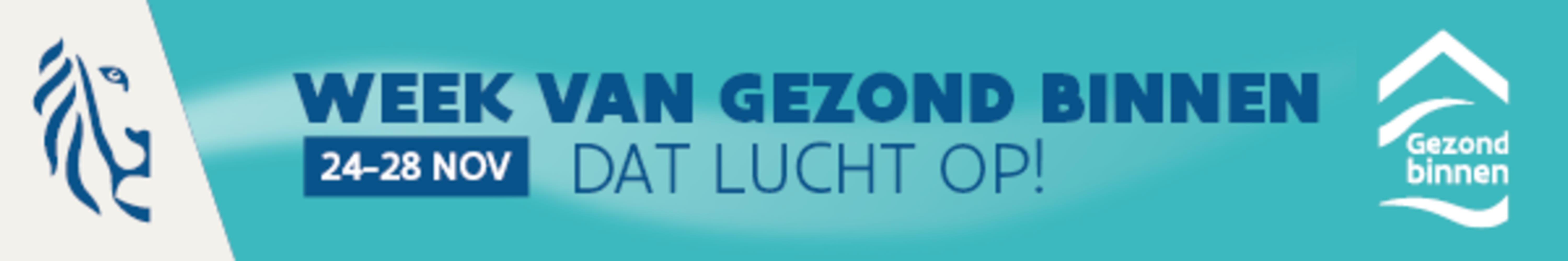Week van Gezond Binnen 2025 - emailbanner