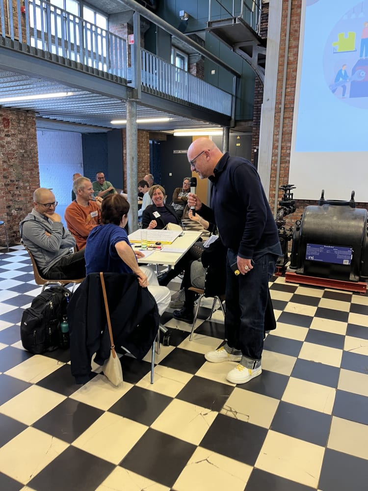 Sfeerbeeld op de toekomstverkenning in Leuven
