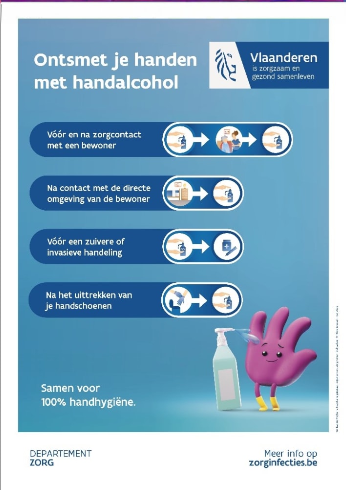 Ontsmet je handen