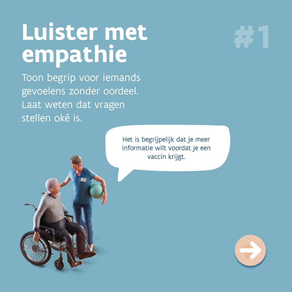 tip 1 zorgverleners