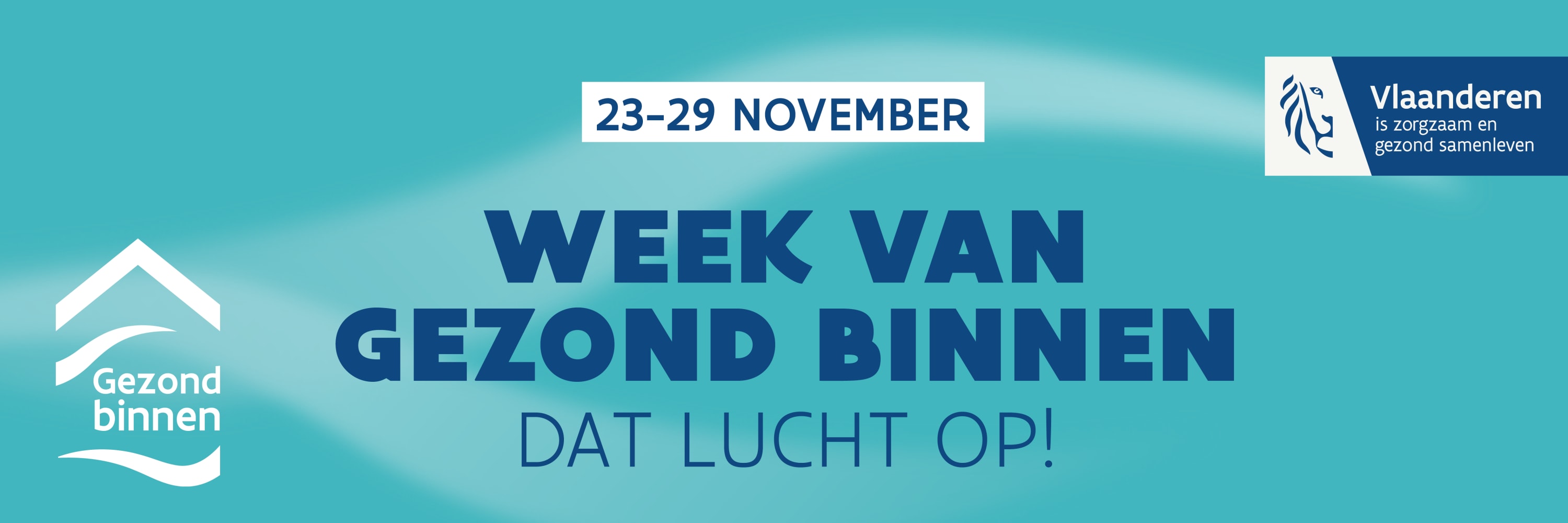 Week van Gezond binnen 2026 - Website banner