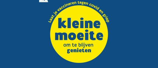 Een kleine moeite om je te laten vaccineren tegen covid en griep