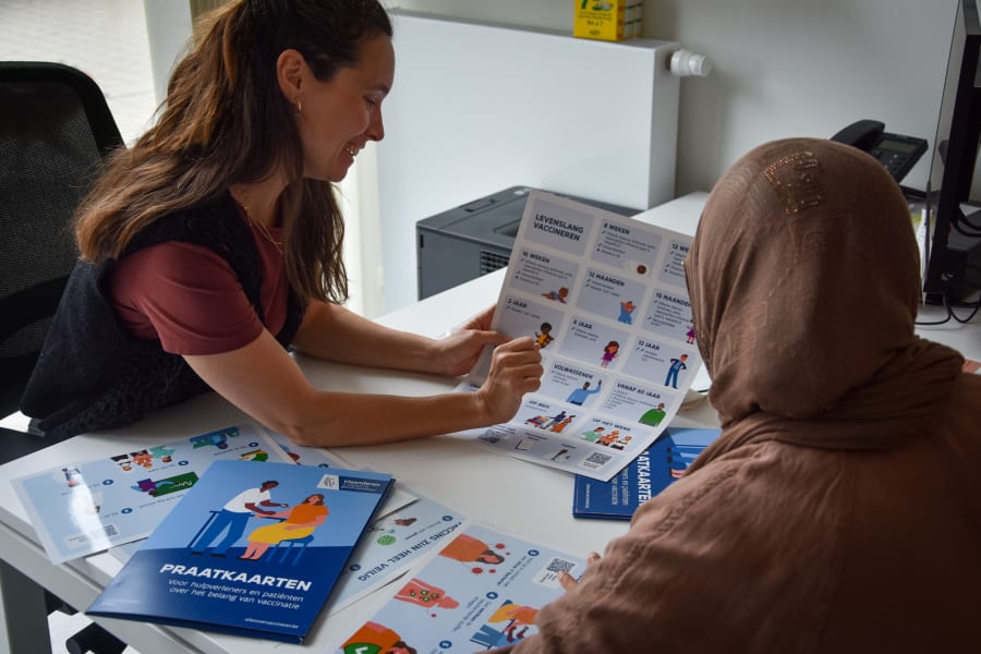 praatkaarten vaccinatie