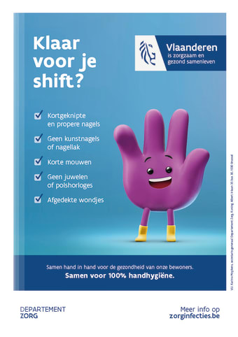 Flyer Checklist Klaar voor je shift