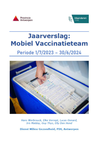 Voorblad jaarverslag mobiel vaccinatieteam 2023