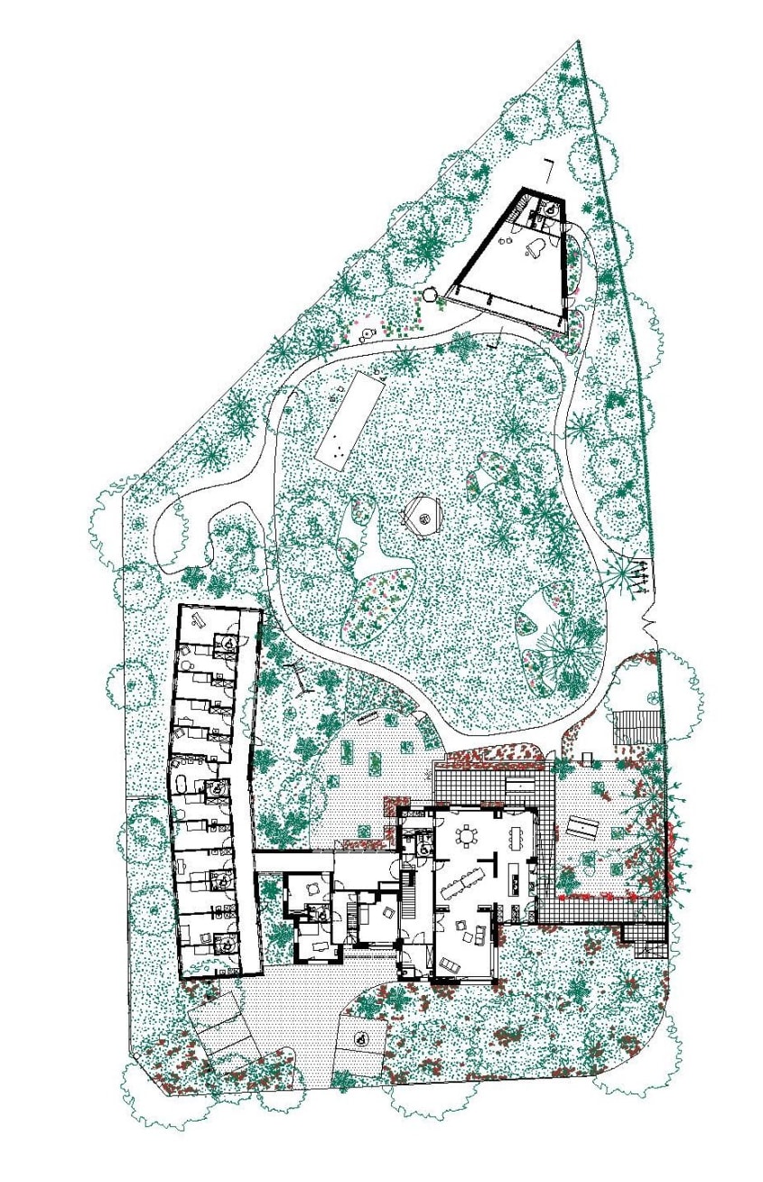 Huis Perrekes - grondplan