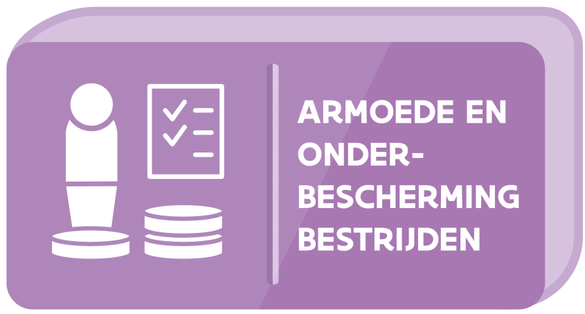 Armoede en onderbescherming bestrijden