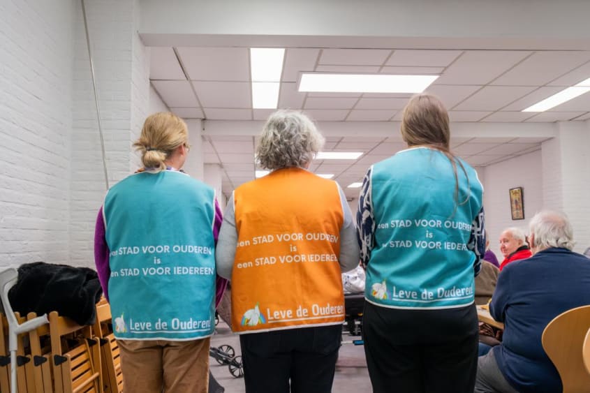 Zorgzame buurt 'Leve de Ouderen!' in Merksem
