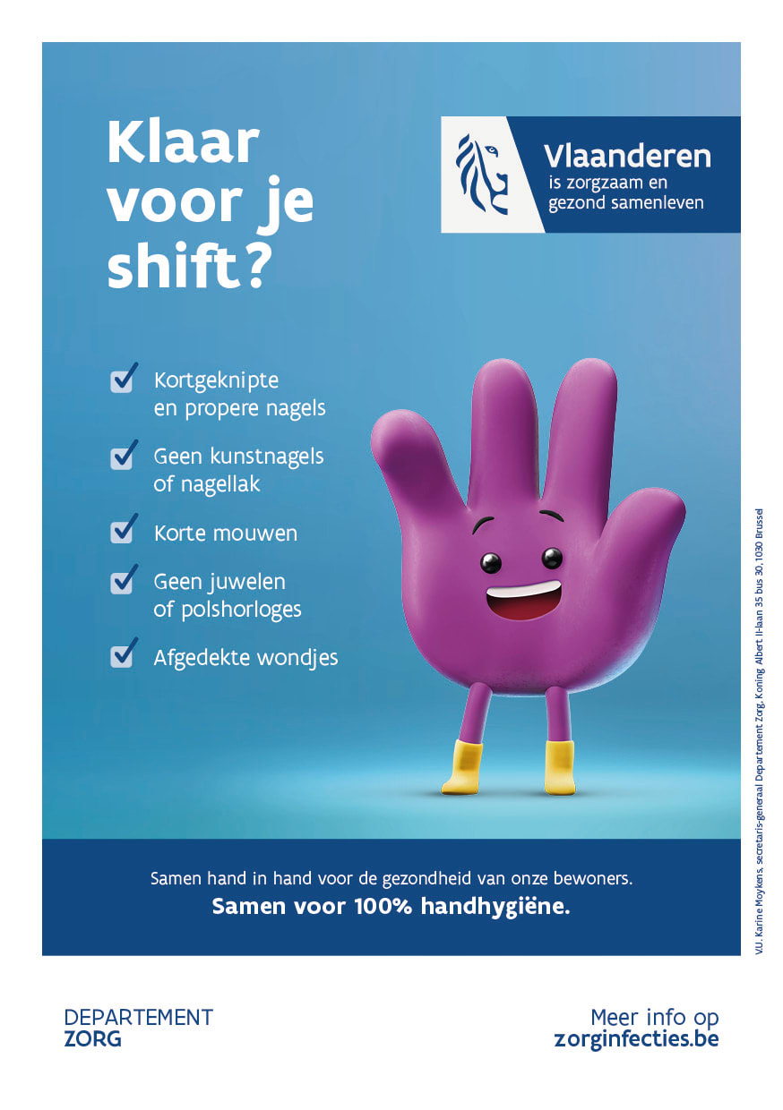 Flyer Checklist Klaar voor je shift